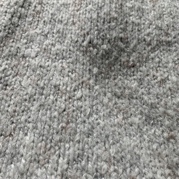 Grey turtleneck tunic sweater. - Picture 2 of 3